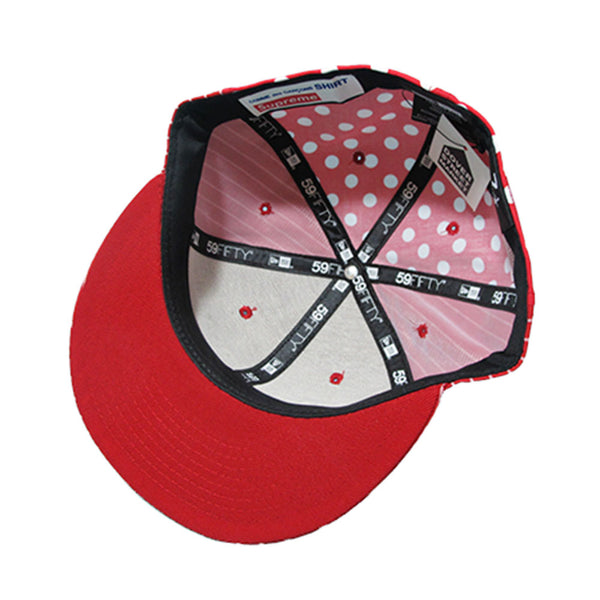 Supreme × Comme des garcons new era Cap COMME des GARCONS SHIRT x Supreme x New Era ‎59FIFTY CAP