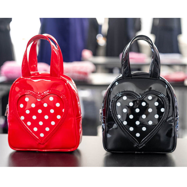 COMME des GARCONS GIRL Dotted Hearts Mini Bag