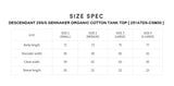 DESCENDANT 25S/S GENNAKER ORGANIC COTTON TANK TOP [ 251ATDS-CSM30 ]
