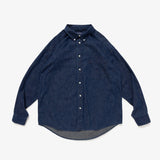 DESCENDANT 25A/W ALLEN DENIM LS SHIRT [ 252WVDS-SHM01 ] 