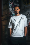mastermind JAPAN x BONERA DIAG SHORT SLEEVE T-SHIRT [ MJ26C17-TS324 ]
