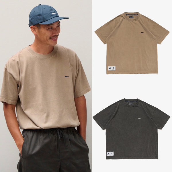 DESCENDANT 25A/W CACHALOT ORGANIC COTTON SS PIGMENT DYE [ 252ATDS-CSM25 ]