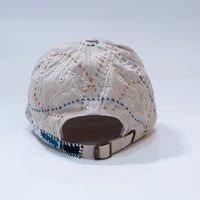 KUON 25S/S Sashiko All Over Cap [ 114CP030000-02-09 ]
