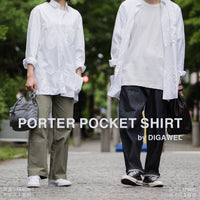 PORTER x DIGAWEL PX POCKET SHIRT [ 390-90521 ]