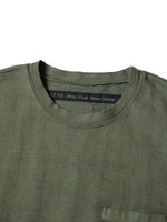 KAPITAL 16/- Degree-filled Jersey ARMY Beach Pack Tee [ EK-1167SCA ]
