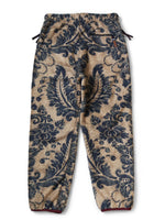 KAPITAL Damask Pattern Fleece Easy Pants [ EK-1271LPA ]