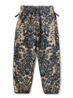 KAPITAL Damask Pattern Fleece Easy Pants [ EK-1271LPA ]