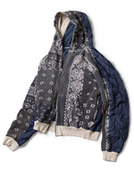 KAPITAL Bandana Pattern Lined Bivouac Hooded Blouson [ EK-1321LCA ]