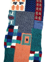 KAPITAL Frayed Wool Village Gabbeh Scarf [ EK-1465XMA ]