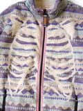 KAPITAL Ashland Stripe & BONE Pattern Fleece Zip Blouson [ K2210LC110EK-1516 ]