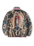 KAPITAL Damask Pattern Fleece ZIP Jacket ( Virgin Maria ) [ EK-1530LCA ]