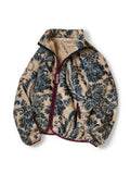 KAPITAL Damask Pattern Fleece ZIP Jacket ( Virgin Maria ) [ EK-1530LCA ]