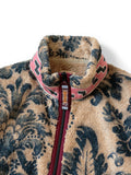 KAPITAL Damask Pattern Fleece ZIP Jacket ( Virgin Maria ) [ EK-1530LCA ]