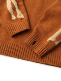 KAPITAL 5G Wool BONE Crew Sweater [ EK-1537KNA ]
