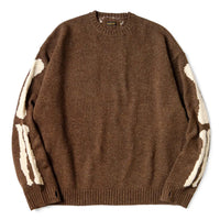 KAPITAL 5G Wool BONE Crew Sweater [ EK-1537KNA ]