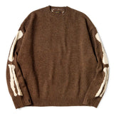 KAPITAL 5G Wool BONE Crew Sweater [ EK-1537KNA ]