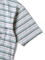 KAPITAL Multi-Border Jersey Pennant T-shirt (3flags) [ K2304SC125EK-1630SC ]