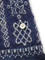 KAPITAL Shrinkable Wool Bandana Patchwork HAPPY Scarf [ EK-1687XM ]