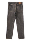 KAPITAL 14oz Black Denim 5-Pocket Monkey CISCO (Stud Remake) [ EK-1888LP ]
