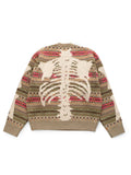 KAPITAL 7G Wool Fair Isle Crew Knit Sweater [ EK-1959KN ]