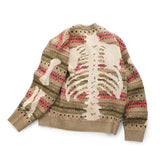 KAPITAL 7G Wool Fair Isle Crew Knit Sweater [ EK-1959KN ]