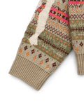 KAPITAL 7G Wool Fair Isle Crew Knit Sweater [ EK-1959KN ]