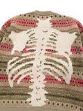 KAPITAL 7G Wool Fair Isle Crew Knit Sweater [ EK-1959KN ]