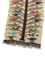 KAPITAL Shrunken Wool BIRD TREE Scarf [ EK-310XMA ]