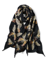 KAPITAL Felted Wool Butterfly Scarf [ EK-481XMA ]