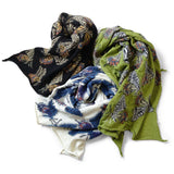 KAPITAL Felted Wool Butterfly Scarf [ EK-481XMA ]