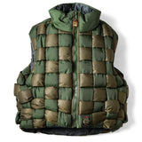 KAPITAL Ripstop Nylon KEEL Weaving Vest [ EK-788SJA ]