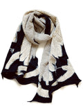 KAPITAL Crushing Wool Lame Thread Steller's Sea Eagle Muffler [ EK-1533 ]