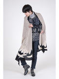 KAPITAL Crushing Wool Lame Thread Steller's Sea Eagle Muffler [ EK-1533 ]