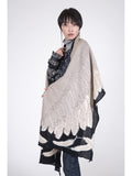 KAPITAL Crushing Wool Lame Thread Steller's Sea Eagle Muffler [ EK-1533 ]