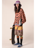 KAPITAL 7G Wool Nepal Tiger Crew Neck Sweater [ EK-768 ]