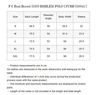 F.C.Real Bristol 25S/S EMBLEM POLO [ FCRB-250041 ]