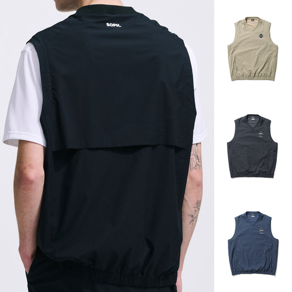 F.C.Real Bristol 24S/S VENTILATION TRAINING VEST [ FCRB-240056 ] cotwo