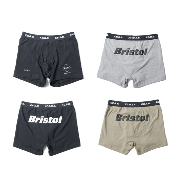 F.C.Real Bristol 24S/S SEEK AUTHENTIC LOGO BOXER BRIEF [ FCRB-240089 ] cotwo