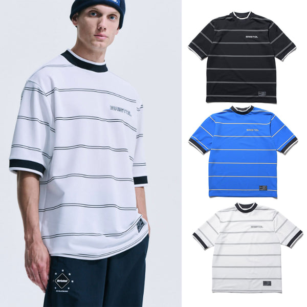 F.C.Real Bristol 24A/W BORDER S/S BAGGY TOP [ FCRB-242032 ] cotwo