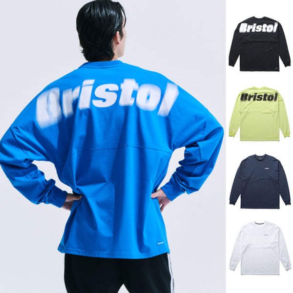 F.C.Real Bristol 24A/W BLURRED BIG LOGO L/S TEAM BAGGY TEE [ FCRB-242098 ] cotwo