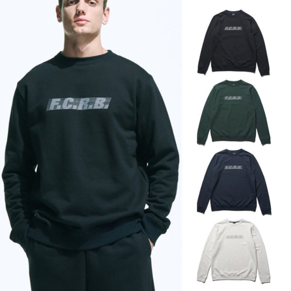 F.C.Real Bristol 25S/S EFFECT LINE LOGO TEAM CREWNECK SWEAT [ FCRB-250080 ] cotwo