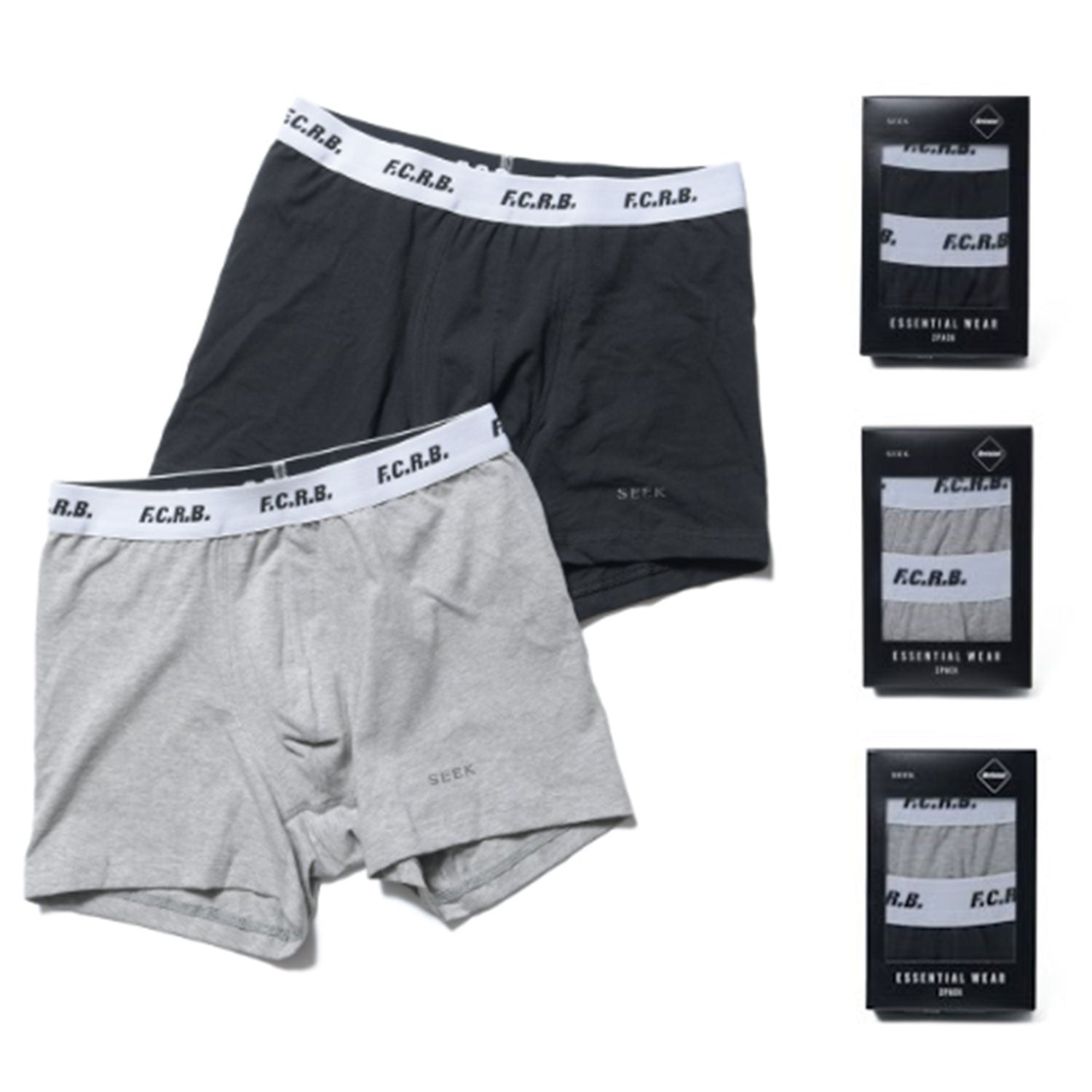 未使用美品！2019年 F.C.R.B. UNDER LAYER TIGHTS Color - Gray – Tagged / 標記