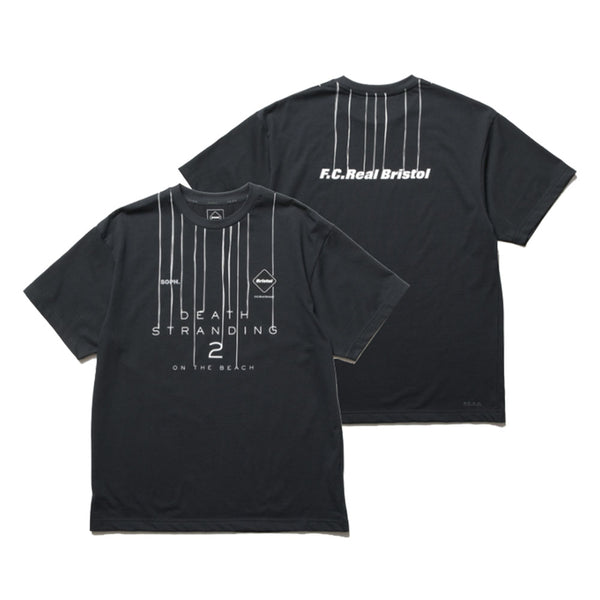 F.C.Real Bristol x DEATH STRANDING 2: ON THE BEACH TITLE LOGO TEE [ FCRB-250131 ]