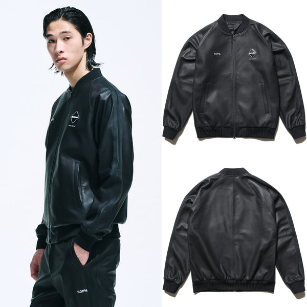 F.C.Real Bristol 25A/W LEATHER TRACK JACKET [ FCRB-252079 ]