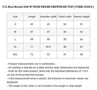 F.C.Real Bristol 25A/W TECH SWEAR CREWNECK TOP [ FCRB-252074 ]