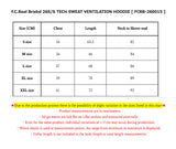 [ Pre-order ] F.C.Real Bristol 26S/S TECH SWEAT VENTILATION HOODIE [ FCRB-260015 ]