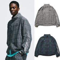 F.C.Real Bristol 26S/S PLAID VENTILATION PRACTICE JACKET [ FCRB