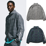 F.C.Real Bristol 26S/S PLAID VENTILATION PRACTICE JACKET [ FCRB-260028 ] cotwo