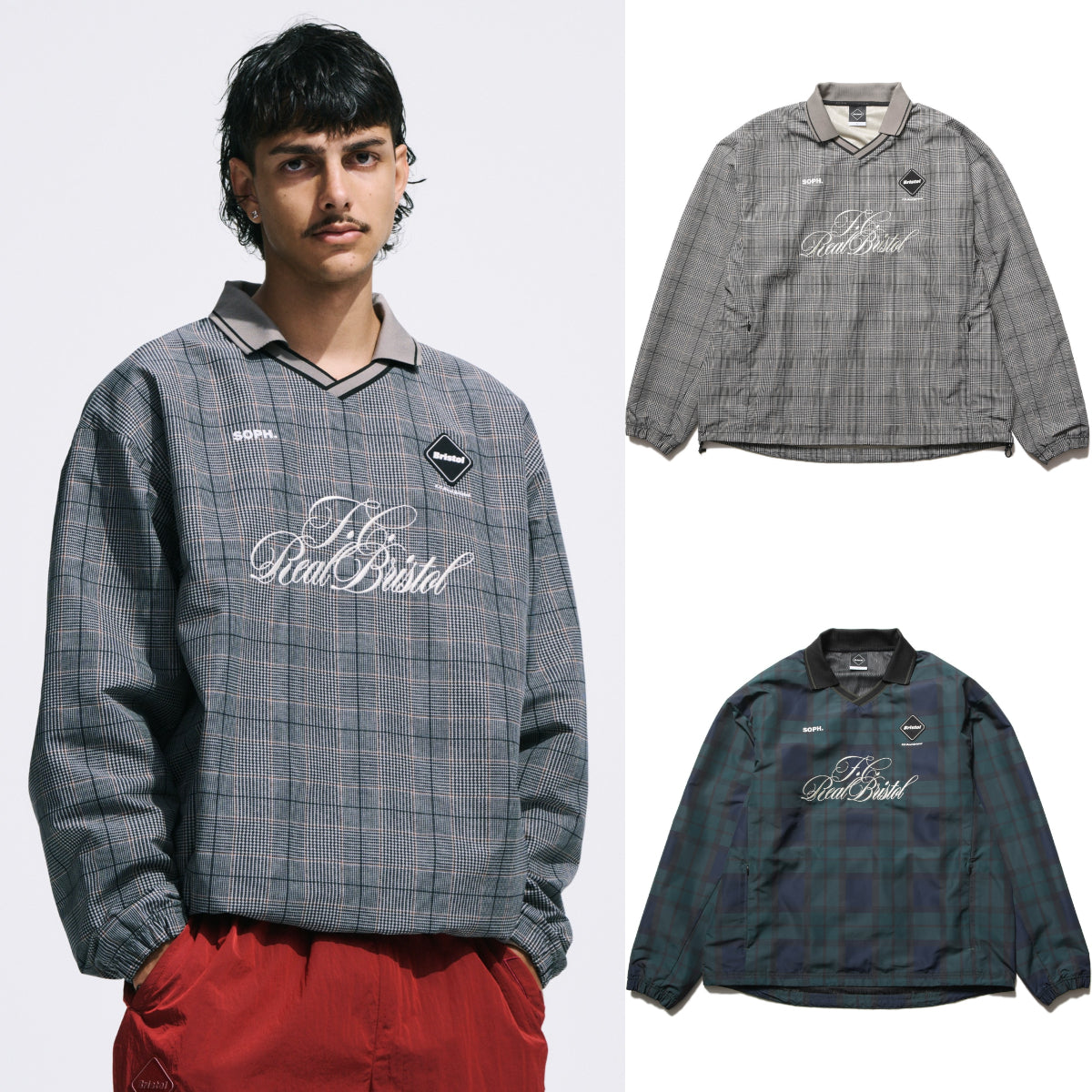 F. C. REAL BRISTOL (エフシーレアルブリストル）SIGNATURE CREWNECK