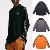 F.C.Real Bristol 26A/W SHADOW WEAVE STRIPE L/S TOP [ FCRB-262009 ] cotwo